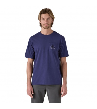 Тениска Patagonia Chouinard Crest Pocket Responsibili-Tee M's